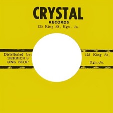 CRYSTAL 60s JAMAICA REPRODUCTION RECORD SLEEVE PACK OF 10