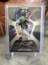 2022 Panini Chronicles Spectra Deep Space Signatures Matt Olson #DSS-MO Auto