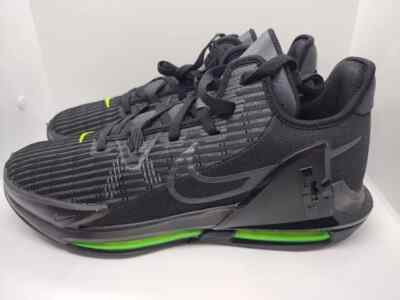 Nike Lebron Witness 6🔥New Men's Black/Volt Basketball Training