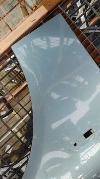 2002 2003 2004 2005, BMW 745LI, para-lama dianteiro direito, verde, PN: 41-35-7-061-662 - Imagem 4 de 4