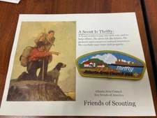 BSA - Atlanta Area Council CSP "Thrifty" Patch