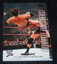WWE 2010 - FAVORITE FINISHERS CARD #FF2 JACK SWAGGER