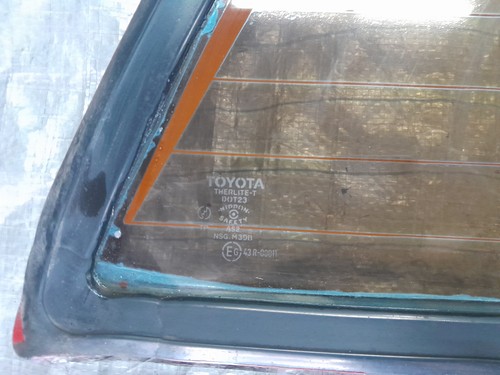 1985-1989 Toyota MR2 OEM REAR WINDOW GLASS DEFROSTER SEAL AW11 85 86 87 ...