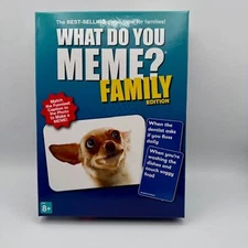 NWOT What Do You Meme? Complete Game Family Edition 8+ Fun Party Kids Adults  