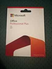 Microsoft Office Professional Plus 2021 Retail 1PC Windows product card Lifetime