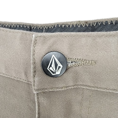 Volcom Mens Shorts Chino 38 Brown Casual Outdoor Hiking 39x11 - Picture 4 of 12