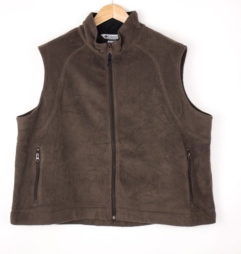 COLUMBIA Women Casual Zip Fleece Vest 