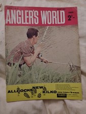 Angler's World Fishing Magazine August 1962 Vintage