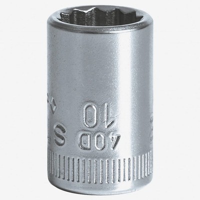 Stahlwille 40D 12-pt 1/4'' Socket, 10 mm