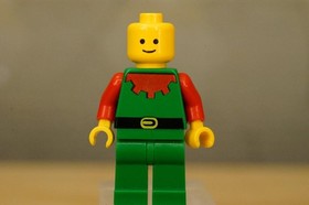 LEGO Forestman cas137a Minifigure Red Plume Arms 6066 Camouflaged Outpost Castle