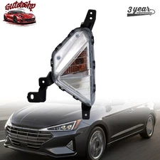 Fog Lamp Signal Light Assembly Driver Left For 2019 2020 Hyundai Elantra Sedan