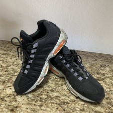 Scarpe Nike Air Max 95 EM Honolulu Engineered Mesh nere arancioni da uomo taglia 11 (2012)