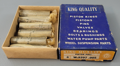 #ad #ad 6 New PISTON PINS King Parts W9397 .005 Vintage Parts $29.99