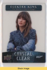 2020 James Bond Villains & Henchmen Crystal Clear Elektra King #CC-30 READ 0r9e