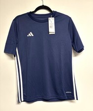Adidas Tabela 23 Youth Soccer Jersey Size L 13-14Y Navy Blue