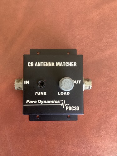 Para Dynamics PDC30 CB Antenna Matcher *FOR PARTS/NOT WORKING*