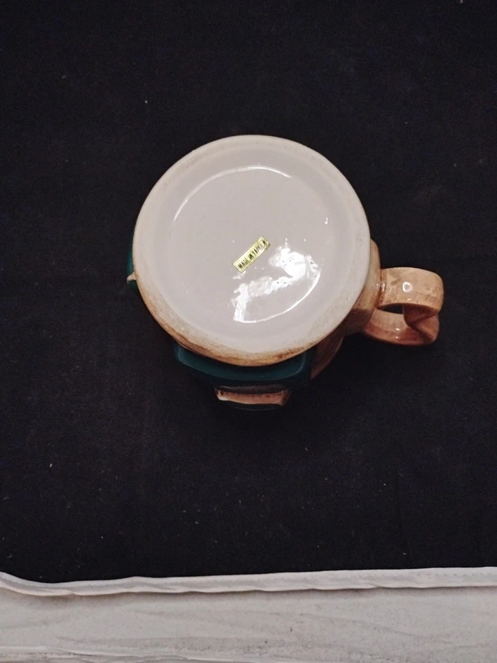 Vintage 1990 Star Case 3D Hand Painted Golf Bag Coffee Mug - Ceramic #790 - Image 3 of 4