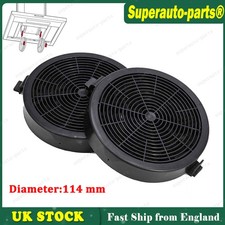 Pair Fits For Logik Cooker Hood Carbon Filters L60CHDB21 L60CHDX21 L90CHDX21