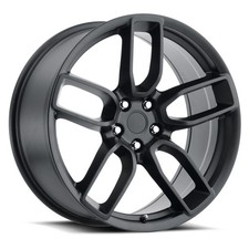 20x10.5 Voxx Replica Hellcat Widebody Red Eye Black Wheels 5x115 25mm Set Of 4