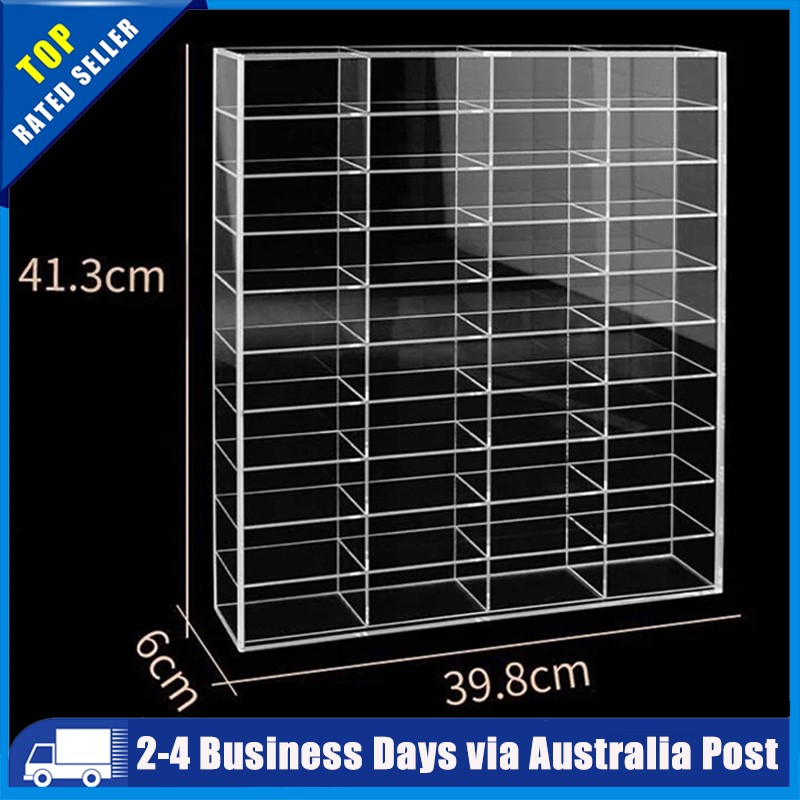 1:64 Toy Model Cars Acrylic Display Case Storage Cabinet For Hot Wheels Matchbox