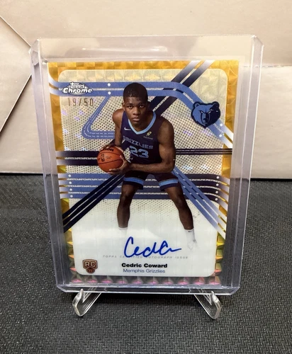 2025 Topps Chrome Cedric Coward Next Stop Signatures (RAW)