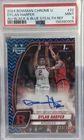 2024 Bowman Chrome Dylan Harper Autograph /100 Black/Blue Refractor