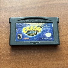 Crash Bandicoot 2: N-Tranced (Nintendo Game Boy Advance, GBA) Cart Only Tested