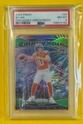 2024 Bo Nix Panini Prizm Fireworks Green Prizm! PSA 8! Broncos Hot QB!