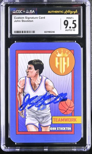 2021 IT John Stockton CGC 9.5 Auto 10