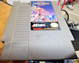 Nintendo NES Lot Of 4 Games MARIO DUCK HUNT, all pro basketball double dragon 2