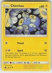 Chinchou 49/168 Celestial Storm Common