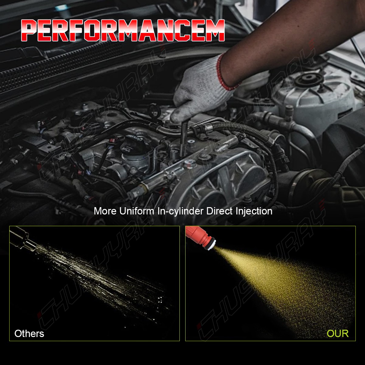 6Pcs Fuel Injectors for 99-04 Jeep Grand Cherokee Wrangler Ram 1500 2500 Mustang thumbnail 8