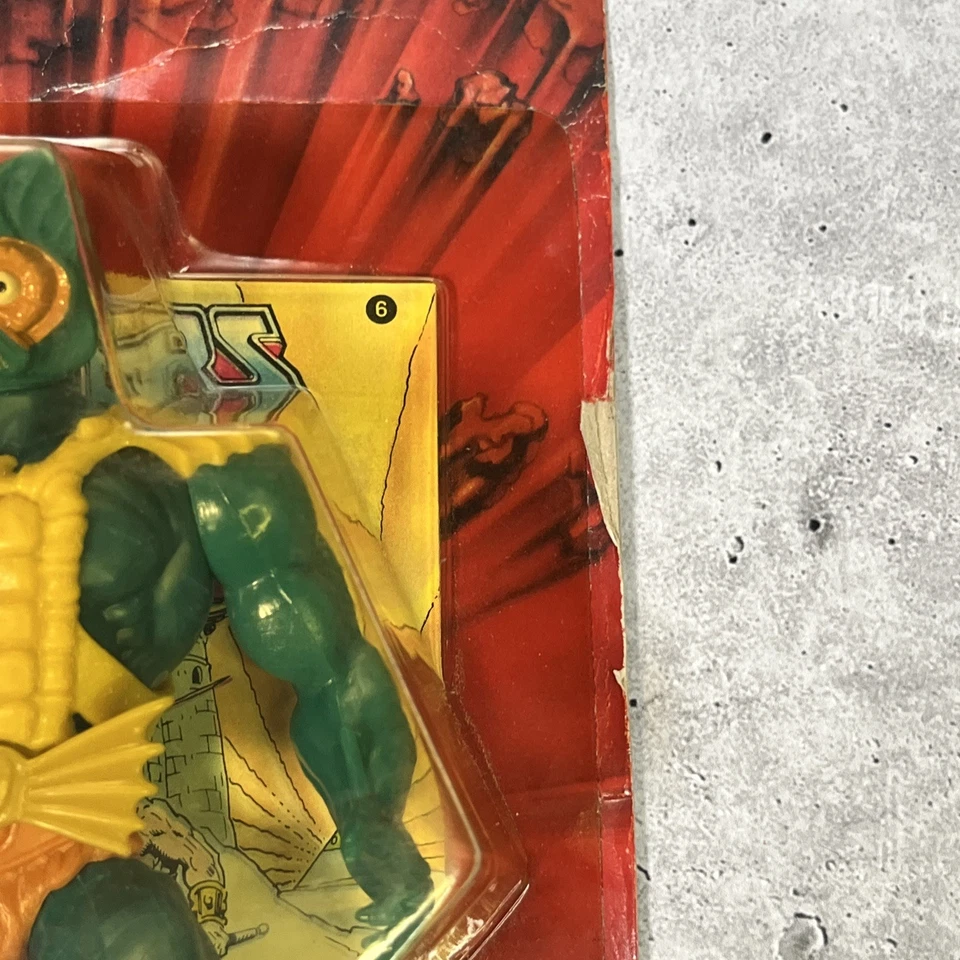 De colección MOTU Mer-Man MOC Sellado He-Man Masters of the Universe Mattel 1982 Foto 4 de 4