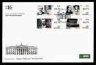 DR WHO 2016 IRELAND FDC 1916 COMBO M77329