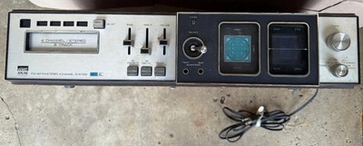 Vintage 1970s Montgomery Ward Model 6415A, 4 Channel Stereo 8 Track AM/FM Stereo