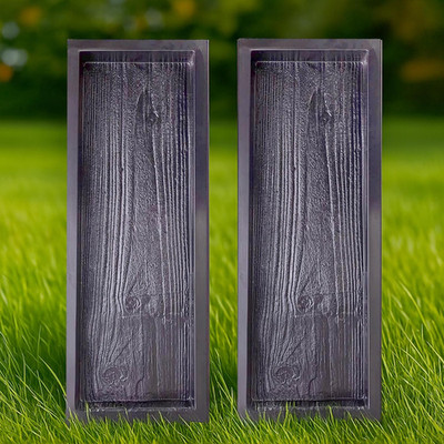 Big DIY Precast Concrete Molds 2 Pcs Wooden Pavers Cement Paver Mold DIY