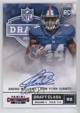 2014 Panini Contenders Draft Class Auto RPS Andre Williams #RDA-AW Auto 9l4