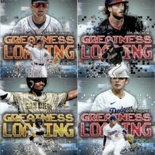 2025 Bowman Greatness Loading Chrome Insert cards You Pick Complete Your Set!