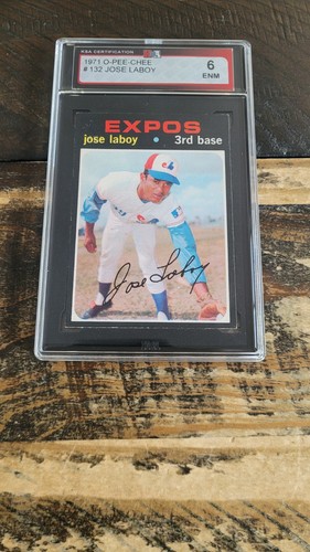Jose Laboy #132 1971 O Pee Chee card