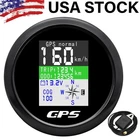 85MM LCD Digital GPS Speedometer Odometer Gauge for Marine Boat ATV Car Truck US