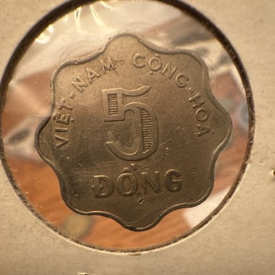 ベトナム 旧貨幣 10ドン 5ドン セット　1966年 Vietnam 5 Dong Coin 1966 Uncertified Collectible Currency | eBay