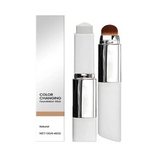 Color-Changing 2-In-1 Foundation Stick - Lightweight  Moisturizing for All Skin
