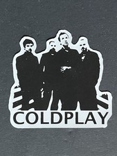 Coldplay Sticker Logo Alternative 90s Icon Rock Band UK London for Laptops New!