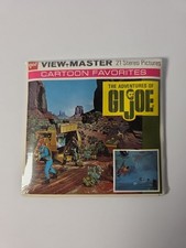 RARE SEALED Gaf B585 The Adventures of GI Joe view-master 3 Reels Cartoon Packet