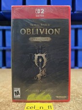 The Elder Scrolls IV: Oblivion Remastered Deluxe Edition Switch 2  Box Ship 
