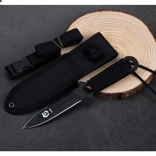 Scuba Diving Knife with Leg Straps  Sheath, Razor Sharp - Lightweight Diving...
