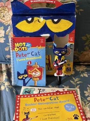 Educational Insights HOT DOTS Game Pete the Cat Kindergarten Rocks Toy Level 2