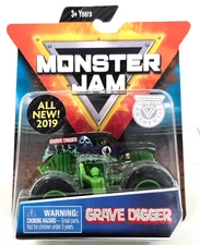 SPIN MASTER MONSTER JAM - 2019 GRAVE DIGGER - GREEN DRIVER