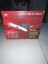 Vantec 2-Port USB 3.1 Gen II Type A/C PCIe Host Card