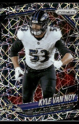 2025 Panini Prizm Prizms Lazer #246 Kyle Van Noy - FB